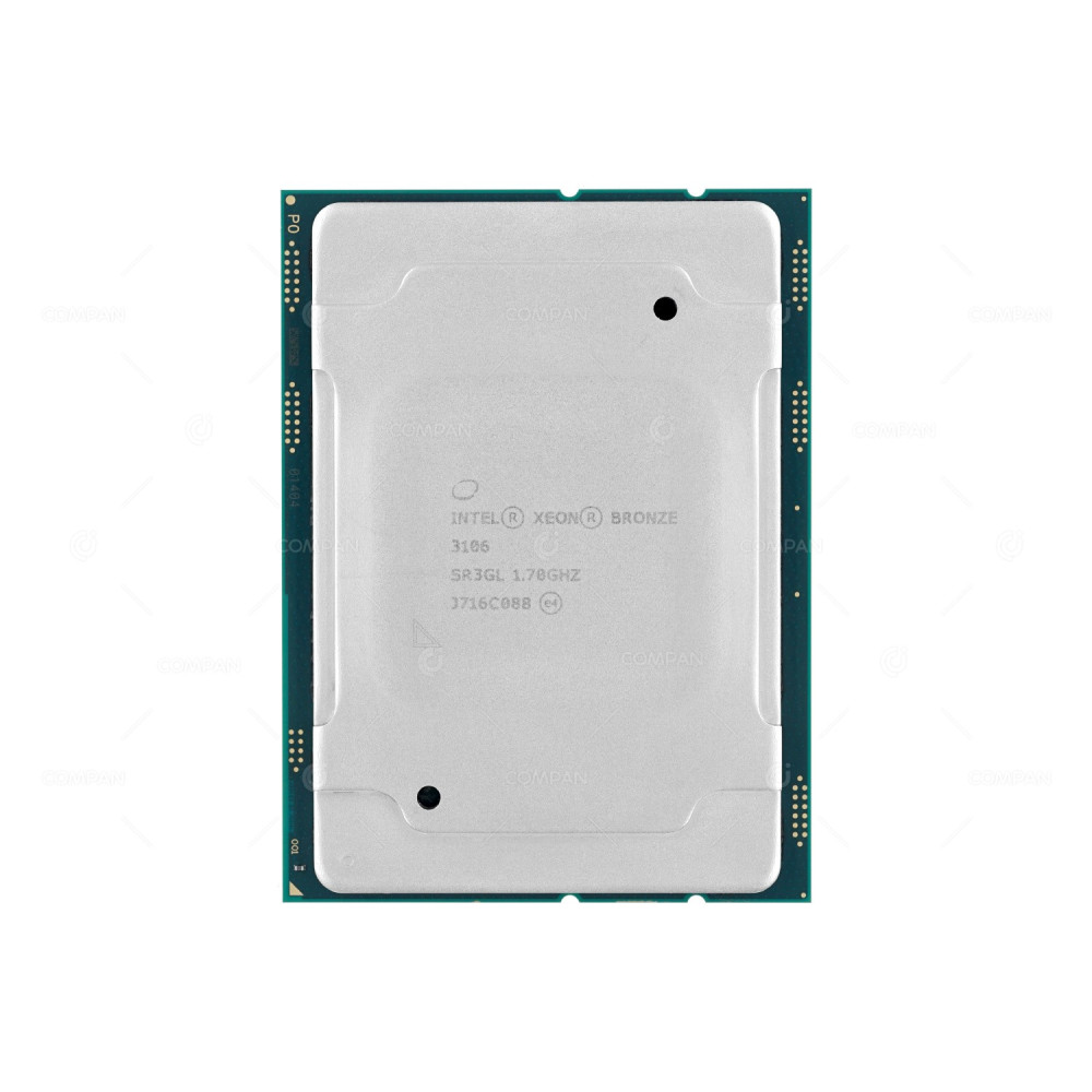 SR3GL INTEL XEON BRONZE 3106 1.70 GHZ 8-CORE 11MB CACHE 85W LGA3647
